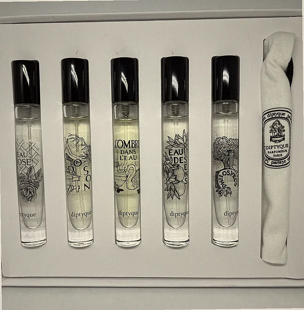 Diptyque Discovery Set Of 5 Perfumes EDT 5x0.25fl oz