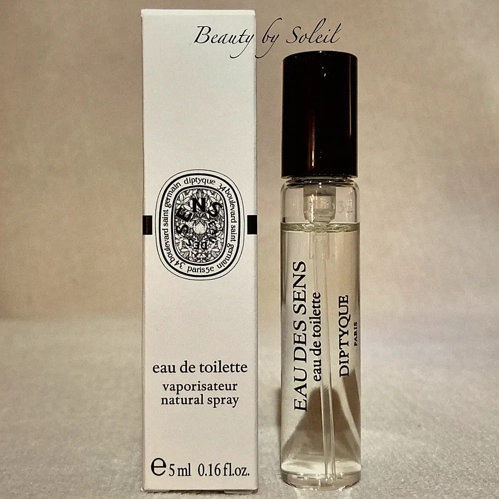 Diptyque Eau des Sens Eau de Toilette MINI Travel Spray .16oz, 5ml New in Box