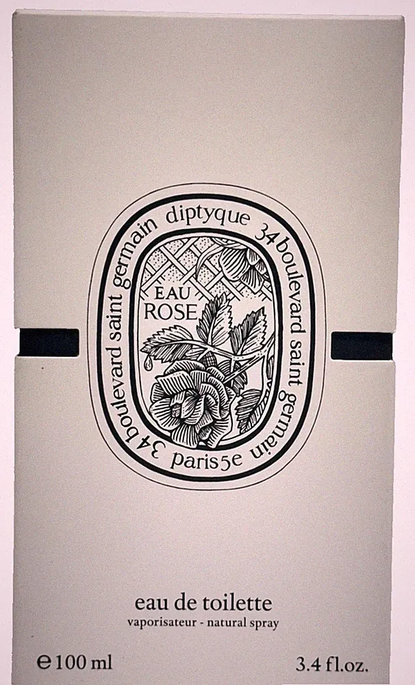 Diptyque Eau Rose Eau de Toilette 3.4 oz / 100 ml New Floral Rose Lyche