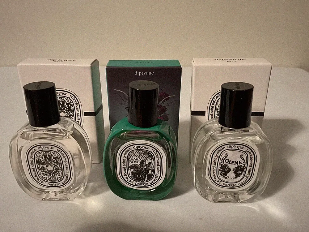 DIPTYQUE MINI PERFUME SET 0.34OZ .