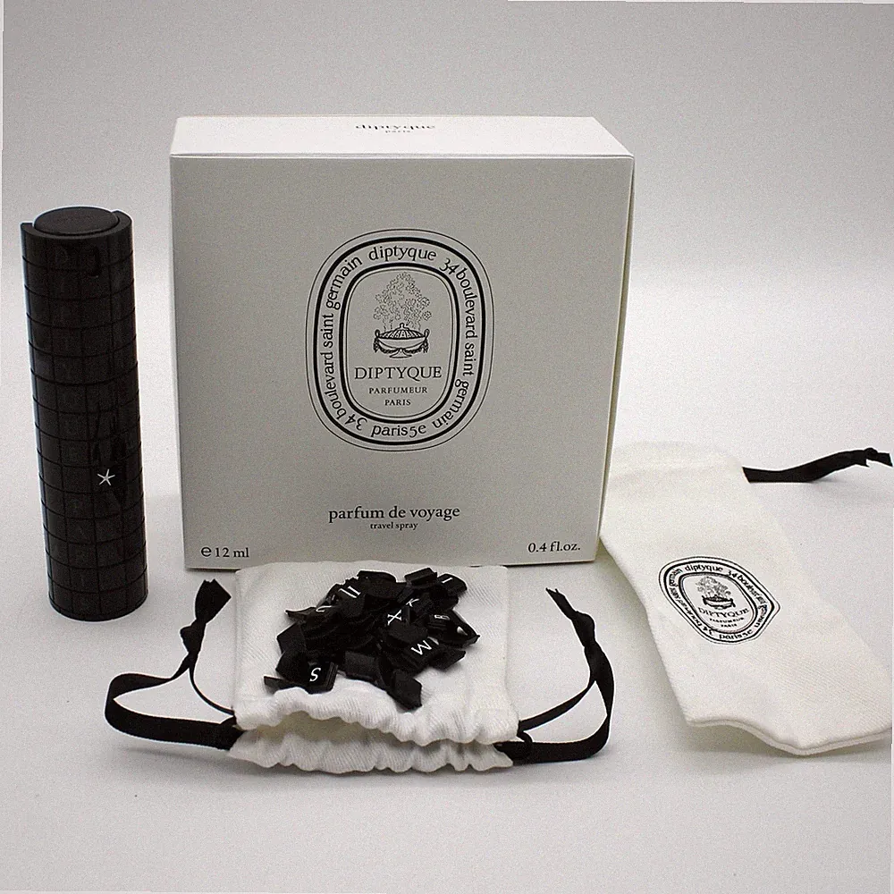 diptyque parfum de voyage travel sprayer 0.4 fl. oz / 12 ml e SEALED