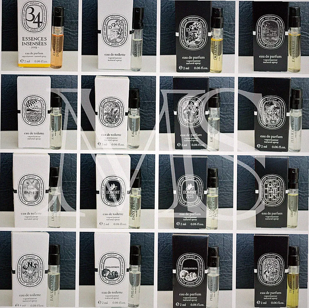 DIPTYQUE Perfume Sample Vials 2ml (Choose Scent & Combined Shipping Cost)