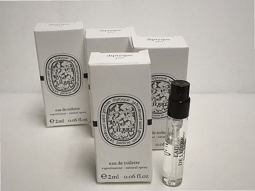 Lot of 4 DIPTYQUE EDT EAU DE LIERRE 2 ML Spray VIAL NIB