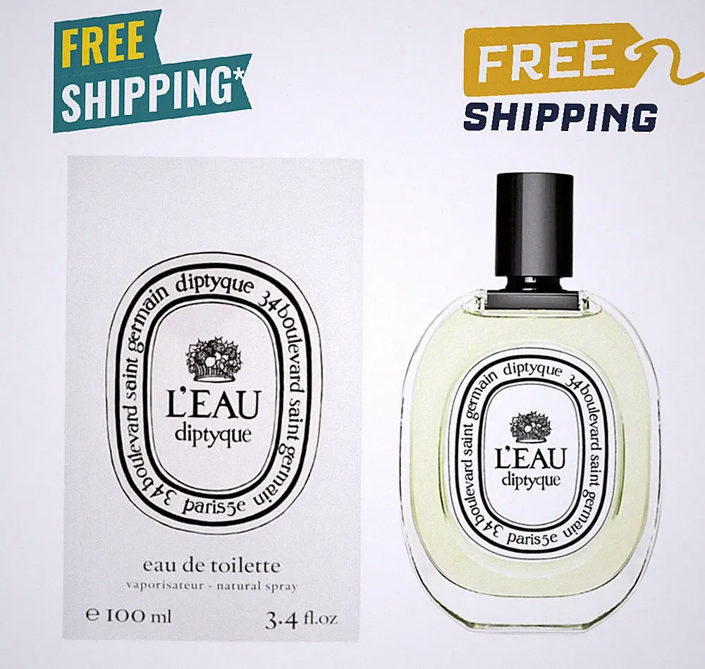 NEW Diptyque L'Eau Eau de Toilette 100ML 3.4oz for Unisex USA FREE SHIPPING